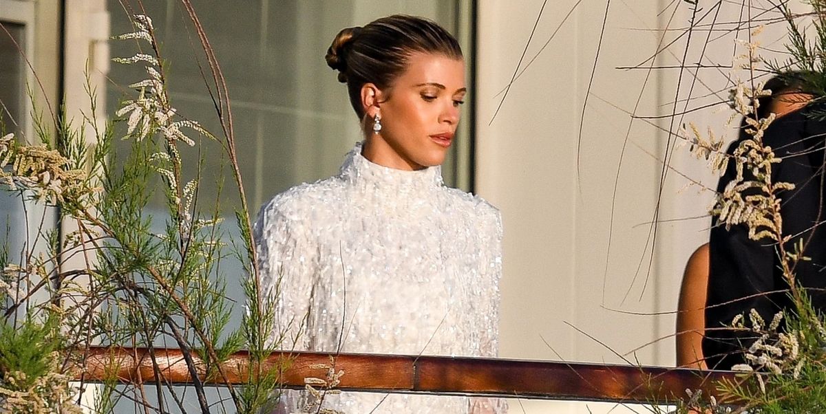 Sofia Richie's Chanel wedding after-party dress was inspired by vintag